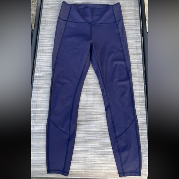 Lululemon Body Con Tight Legging Blue Size 10 - Picture 6 of 14